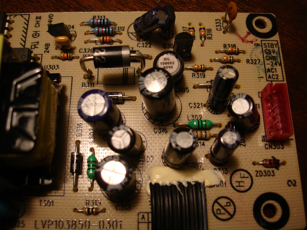 C316 bad capacitor.